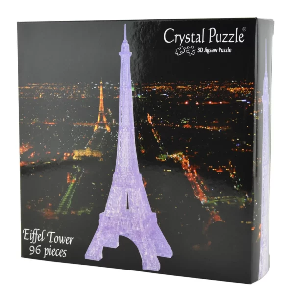 Crystal puzzle eiffel tower clear  96pcs
