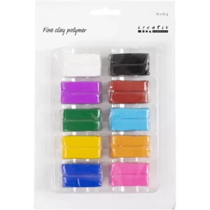 Fin lerpolymer colorful