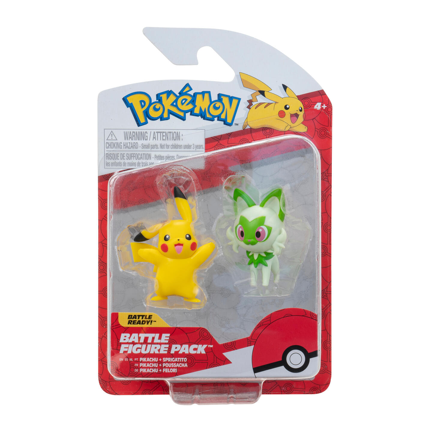 Pokemon battle figure 2 pack - ass - Bild 2
