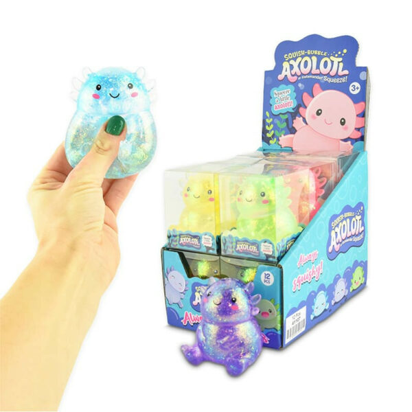 Squish - bubble axolotl