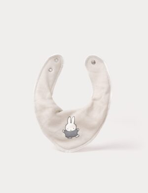 Miffy- dregelhaklapp, grå