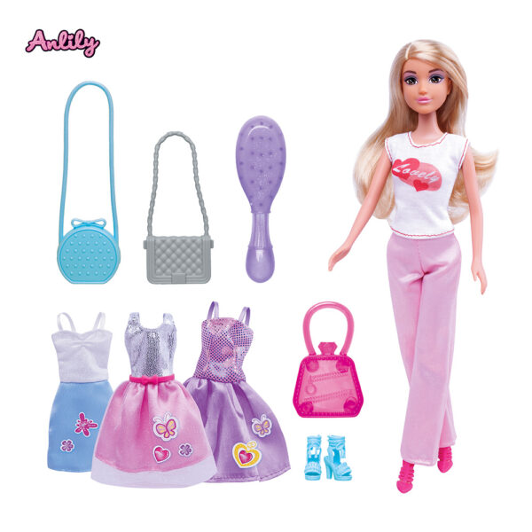 Anlily med kläder och klistermärken - Bild 3