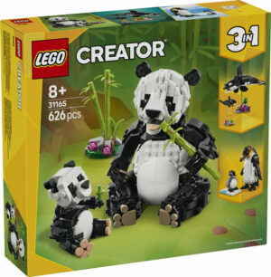 Lego 31165 vilda djur: pandafamilj