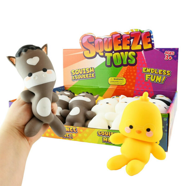 Squeeze long legged animal