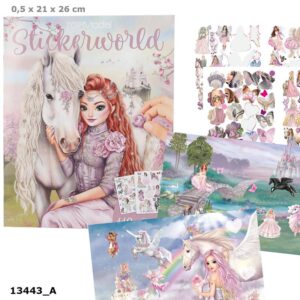 Topmodel stickerworld viva violet