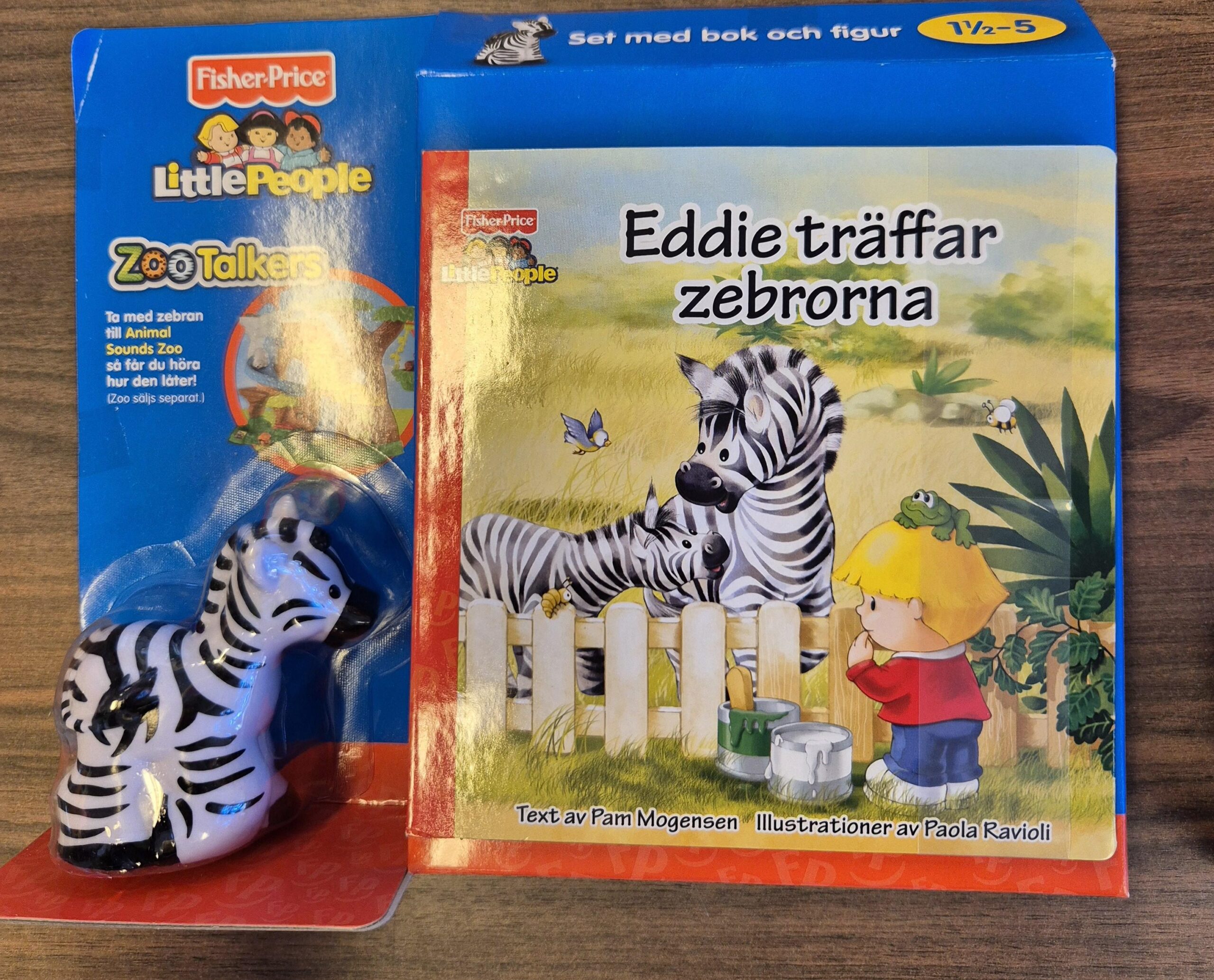 Eddie träffar zebrorna fisher p