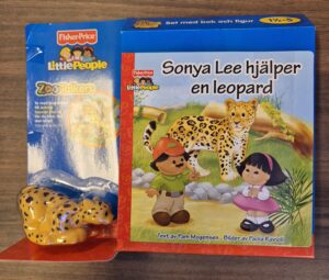 Sonya lee hjälper en leopard fisher p