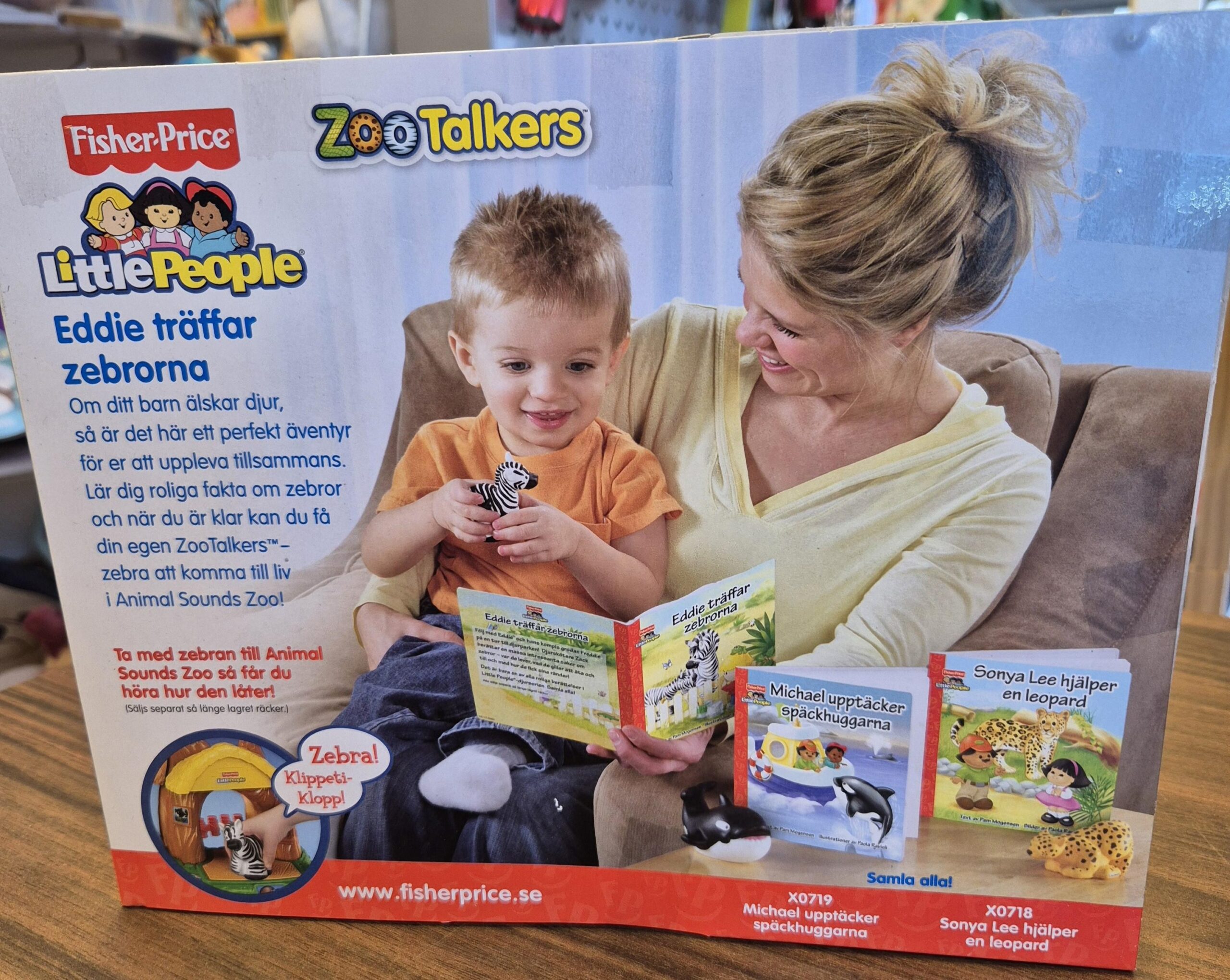 Eddie träffar zebrorna fisher p - Bild 7