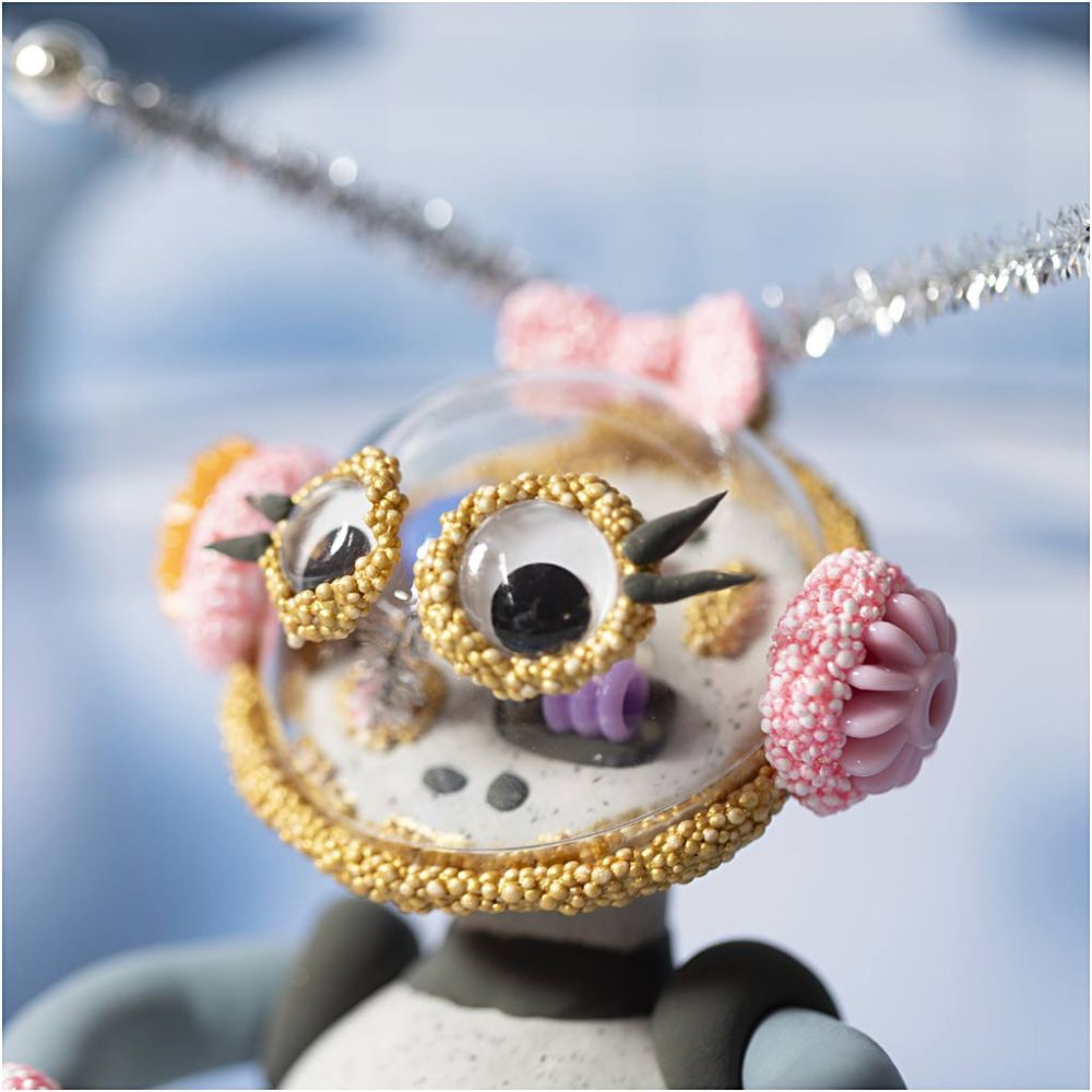 Stone clay mix, röd/orange harmoni, 1 fö - Bild 5