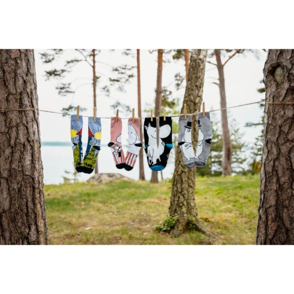 Mumin strumpor sv/blå - Bild 7