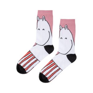 Mumin strumpor rosa