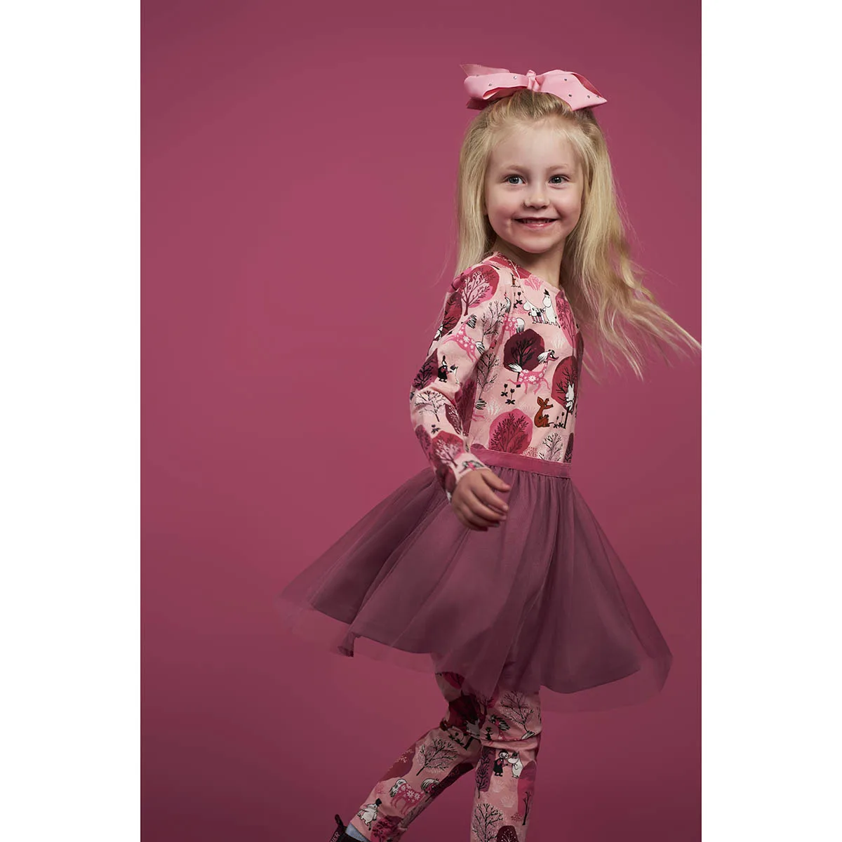 Tyll klänning mumin - Bild 4