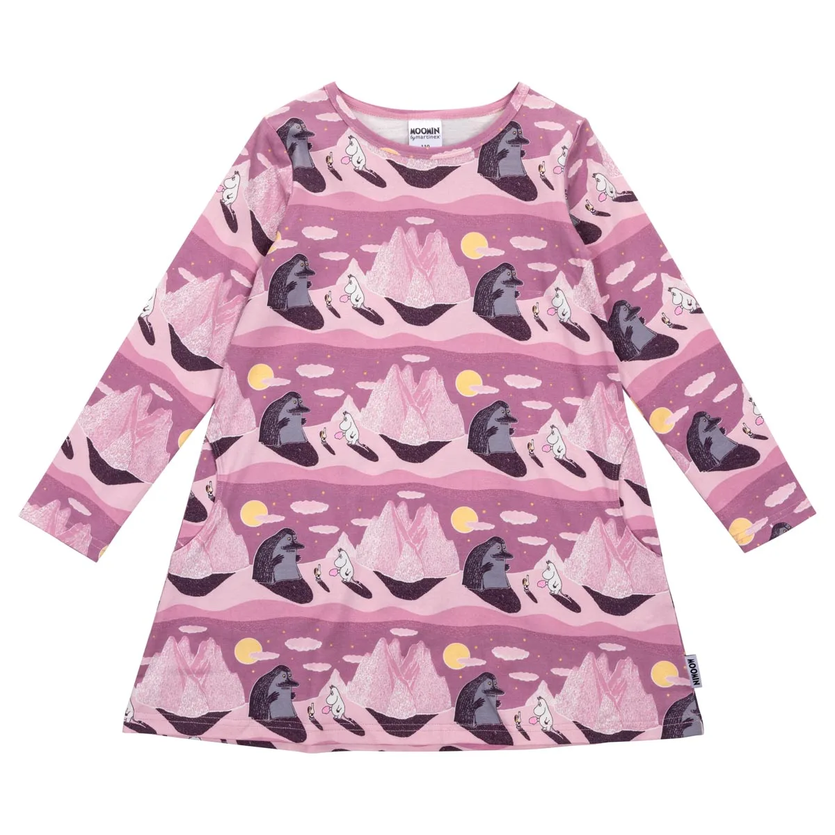 Natthimmel mumin klänning
