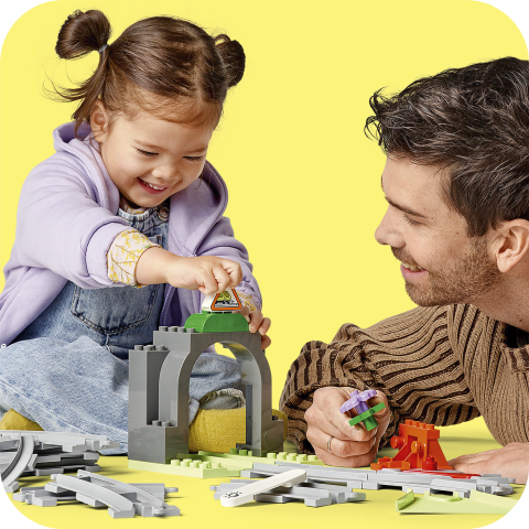 Lego 10425 tågtunnel och spår expansio - Bild 3