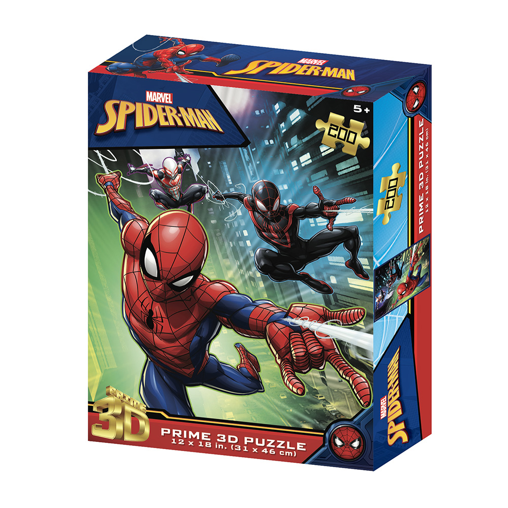 Prime 3d puslespill - marvel srpider man