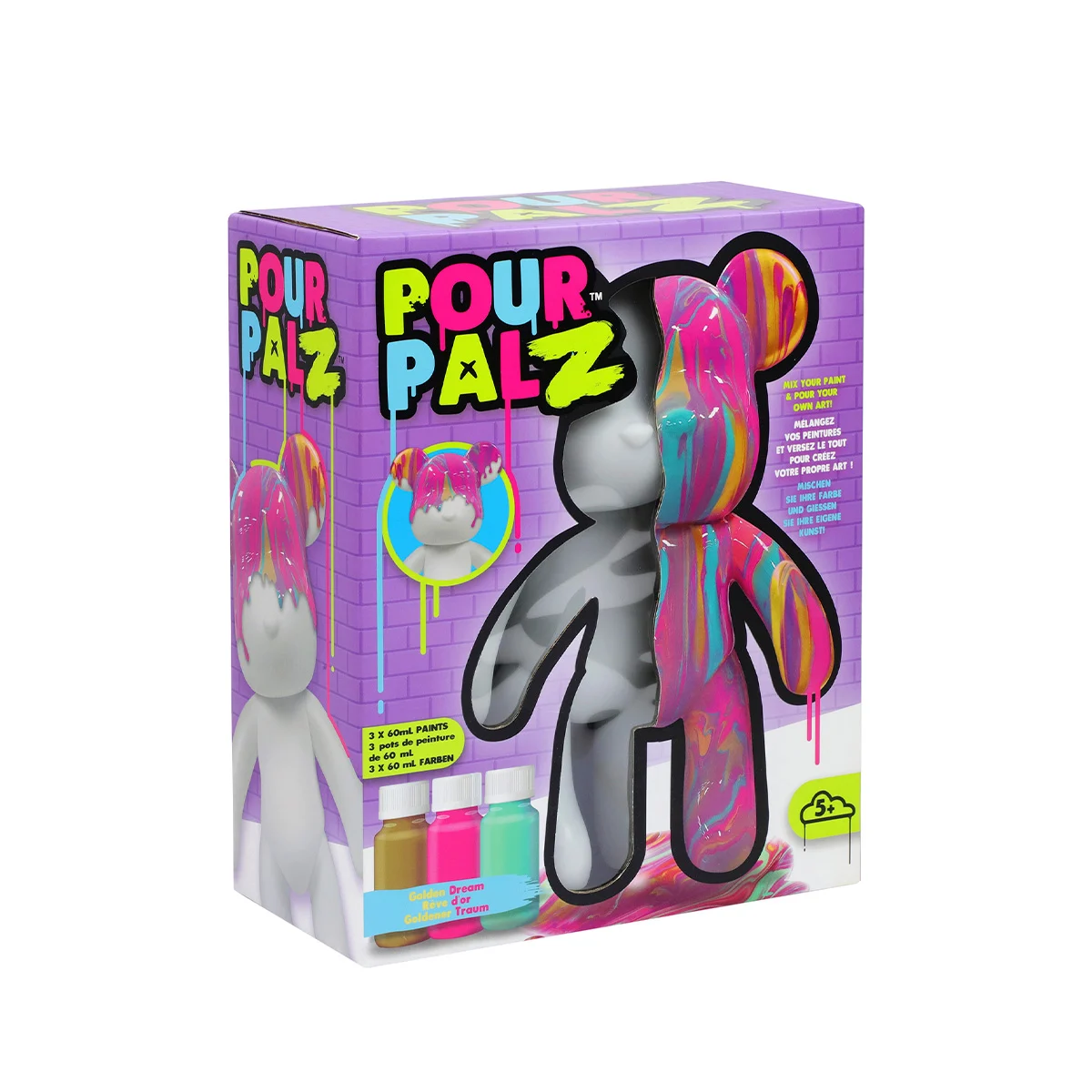 Pour palz måla björn golden dream - Bild 3