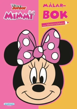 Mimmi målarbok med klisterm.