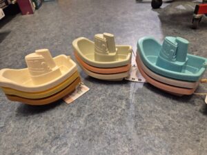 Happy world bio plastbadbåtar, 3 st.