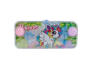 Pocket money unicorn water game console