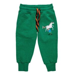 Starka pippi collegebyxa grön 104