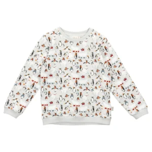 Vintervänner collegetröja grå