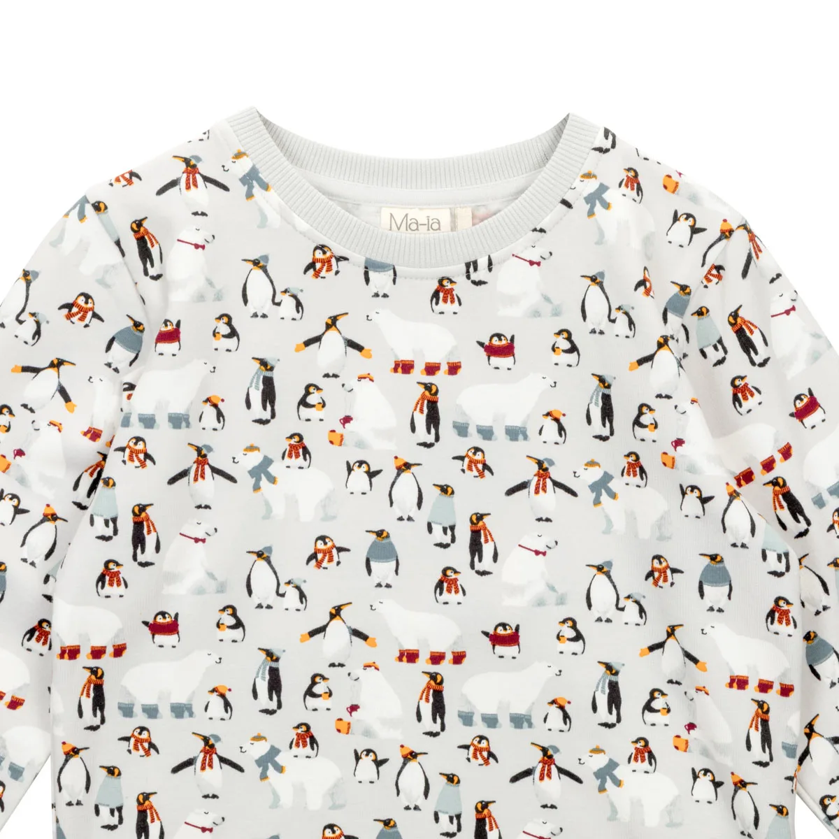 Vintervänner collegetröja grå - Bild 3