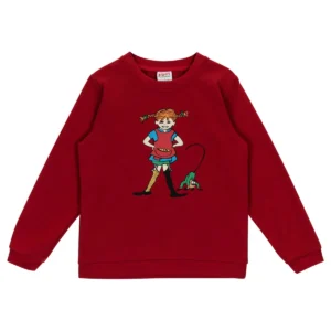 Pippi collegetröja mröd