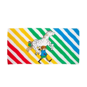 Pippi snedrand bad handduk 140x70 cm