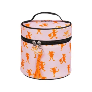 Hoppu necessär hållning rosa