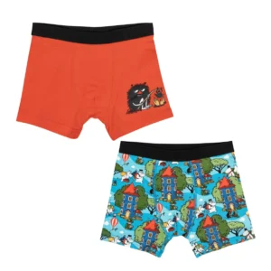 Gård boxershorts 2st blå 98/104