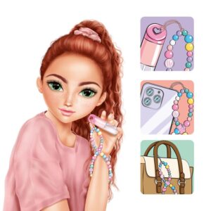 Top model läppglansm pärlhänge