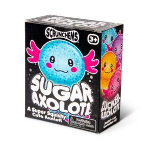 Super squishy sugar axolotl scrunchems