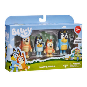 Bluey figure 4pk