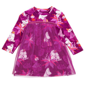 Amaryllis velourklänning mumin