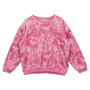 Flin velourtröja rosa