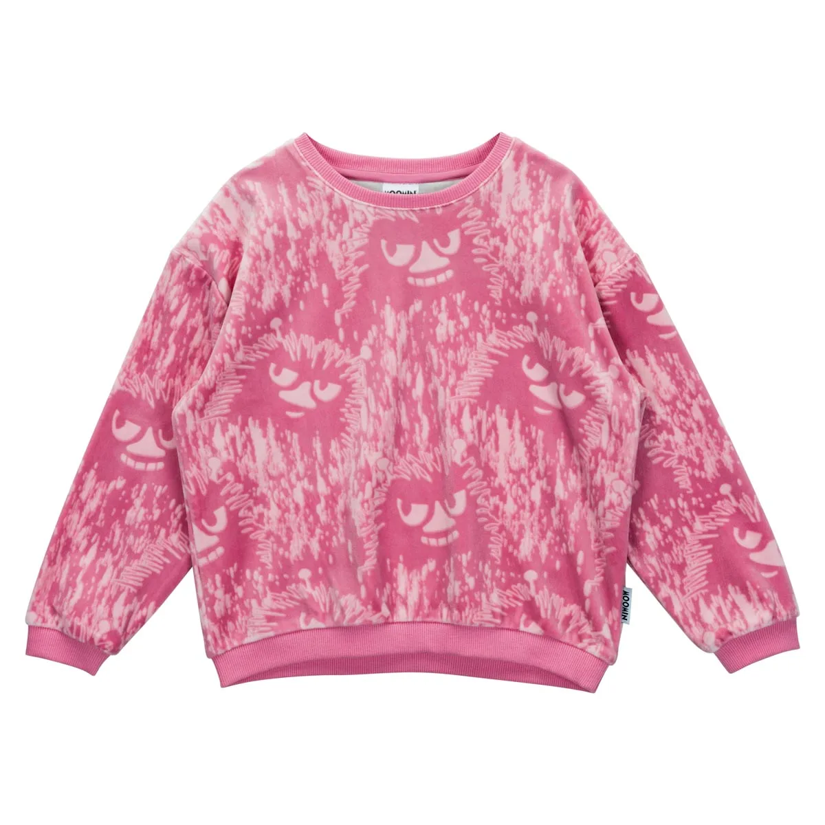 Flin velourtröja rosa