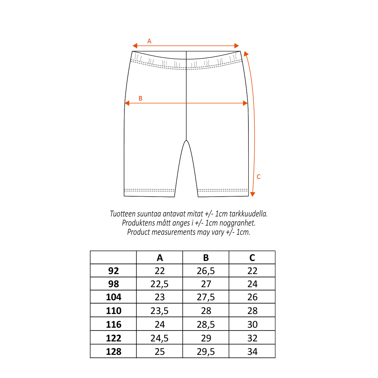 Glad shorts melon - Bild 5