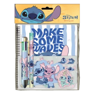 Stitch writing set w/multi-col. pen