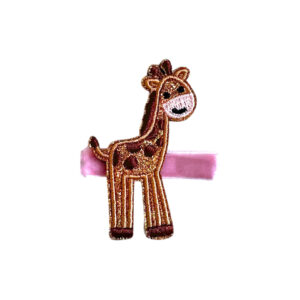 Hårspänn giraff