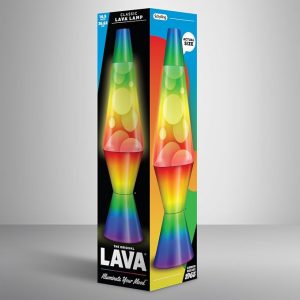 Original lava lamp 37cm white/tri-colour